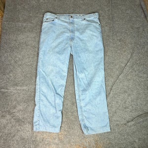 Vintage Levis Mens Jeans 40x28 Blue Straight Denim Pant Relaxed Light Baggy 90s