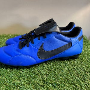 Nike Premier 3 FG Soccer Cleats Hyper Royal Black AT5889-404 Men's Size 11 NEW