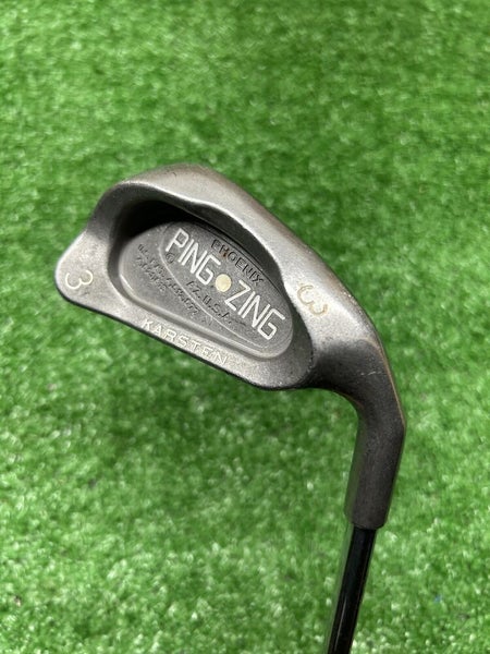 Ping Zing White Dot 3 Iron JZ Stiff Flex Steel Shaft RH 39L