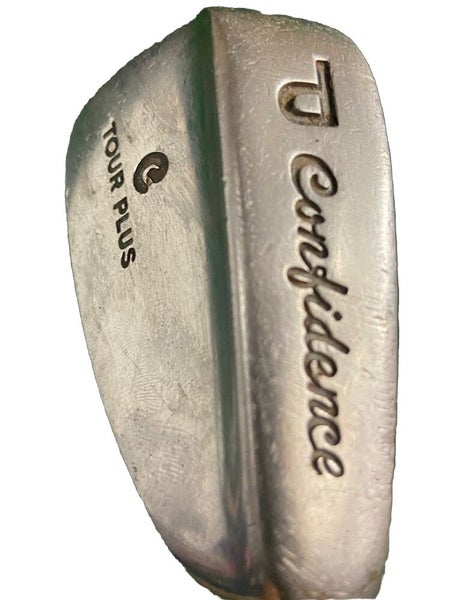 Confidence Golf Tour Plus Pitching Wedge Stiff Steel 35.5" RH New Jumbo Grip
