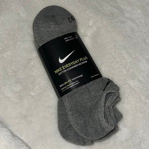 Nike Everyday Plus Cotton Cushioned No Show Socks (New)