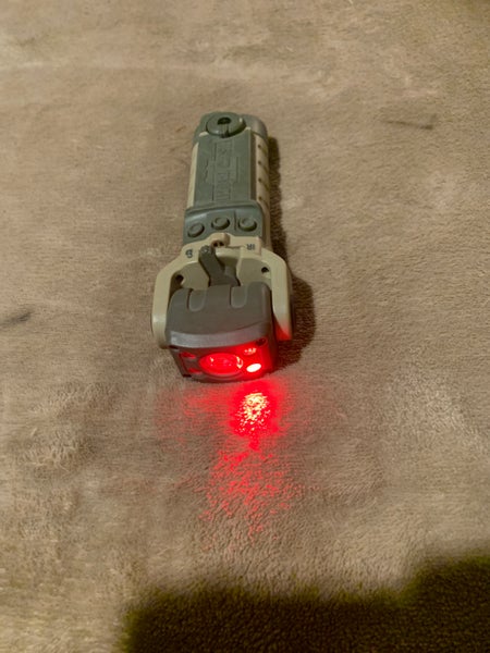 (Used) Energizer Hard Case Tactical Multi Color Flashlight