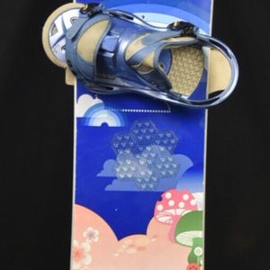 BURTON PUNCH SNOWBOARD SIZE 141 CM WITH BURTON MEDIUM BINDINGS