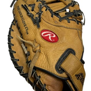 Rawlings Left Hand Throw First Base Player Preferred Baseball Glove 13" (Used)