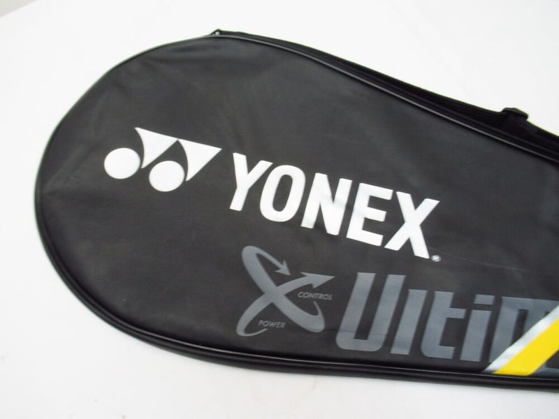 YONEX "ULTIMUM Ti / URQ SPEED" SINGLE ZIPPERED TENNIS RACQUET COVER WITH STRAP