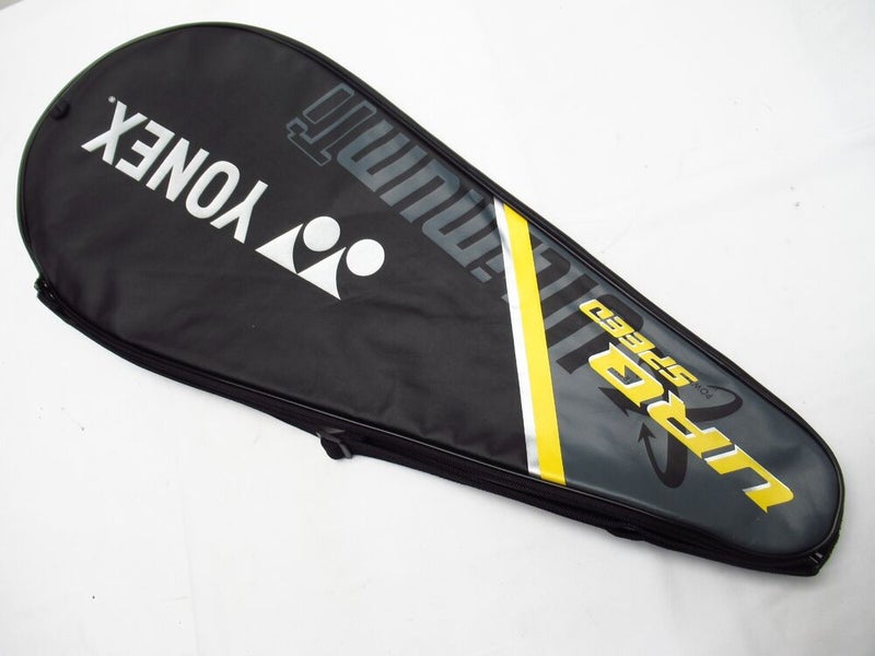 YONEX "ULTIMUM Ti / URQ SPEED" SINGLE ZIPPERED TENNIS RACQUET COVER WITH STRAP