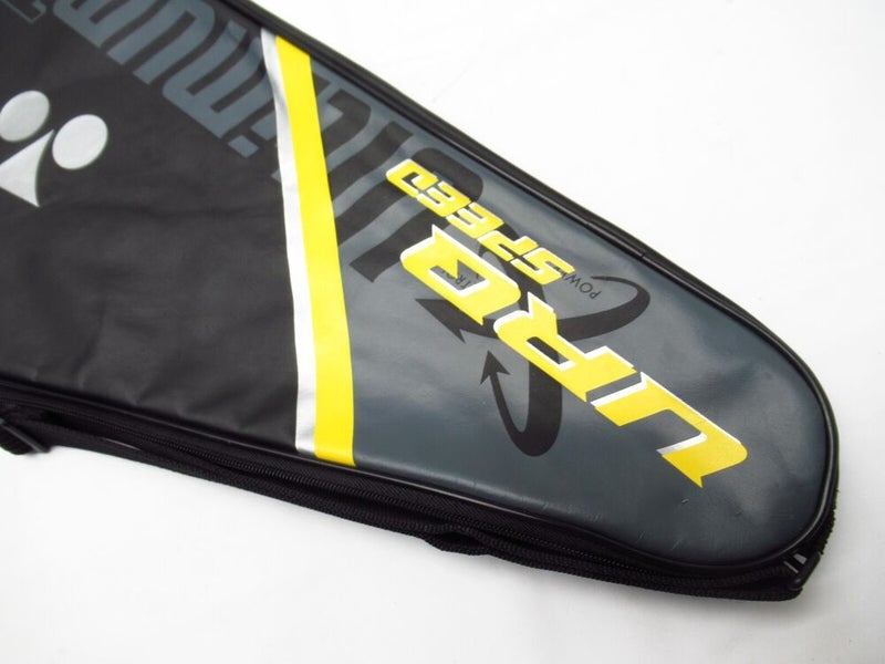 YONEX "ULTIMUM Ti / URQ SPEED" SINGLE ZIPPERED TENNIS RACQUET COVER WITH STRAP