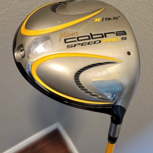 Men's King Cobra Speed Pro S X/9.5 Right Handed Driver Stiff Flex 9.5 Loft (Used)