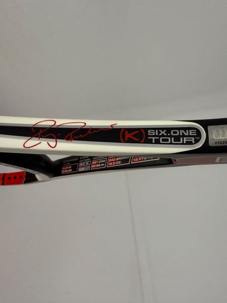 NEW Wilson K Factor Six One 90, 4 1/2 Roger Federer 6.1