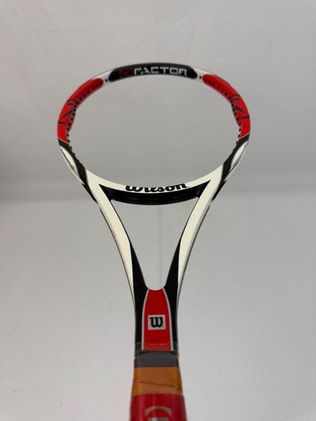 NEW Wilson K Factor Six One 90, 4 1/2 Roger Federer 6.1