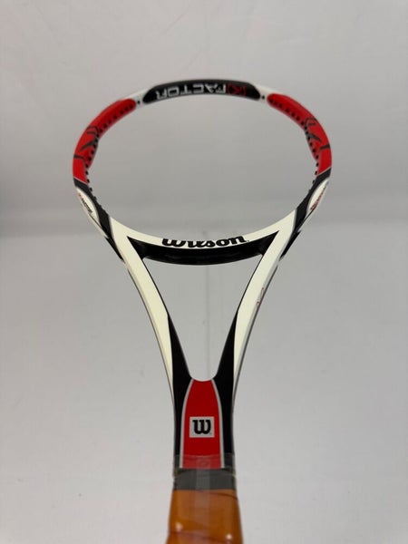 NEW Wilson K Factor Six One 90, 4 1/2 Roger Federer 6.1