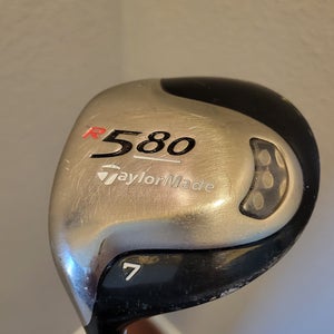 TaylorMade R580 7 Wood / Left Handed / Regular Flex Graphite Shaft 60grams