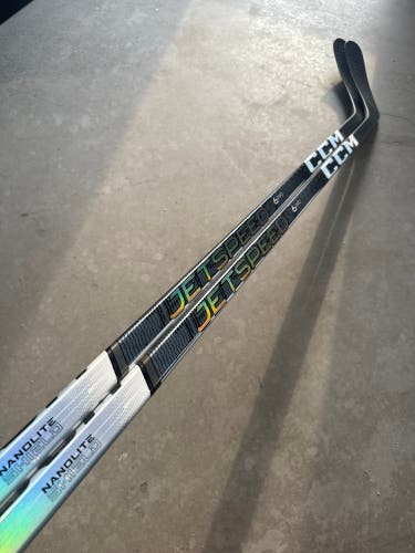 2 PACK CONNOR MCDAVID 85 Flex P29 Senior CCM Left Hand Pro Stock (New) Jetspeed FT6 Pro Hockey Stick