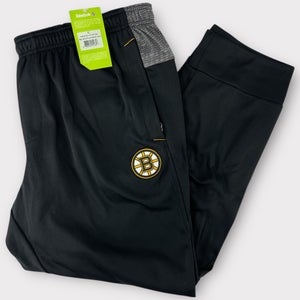 Pro Stock New XL Reebok Boston Bruins Sweat Pants