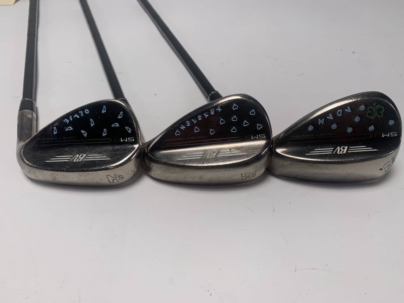 Titleist Vokey SM9 Brushed Steel Wedge Set 52* 12 | 56* 10 | 60* 8 Wedge RH