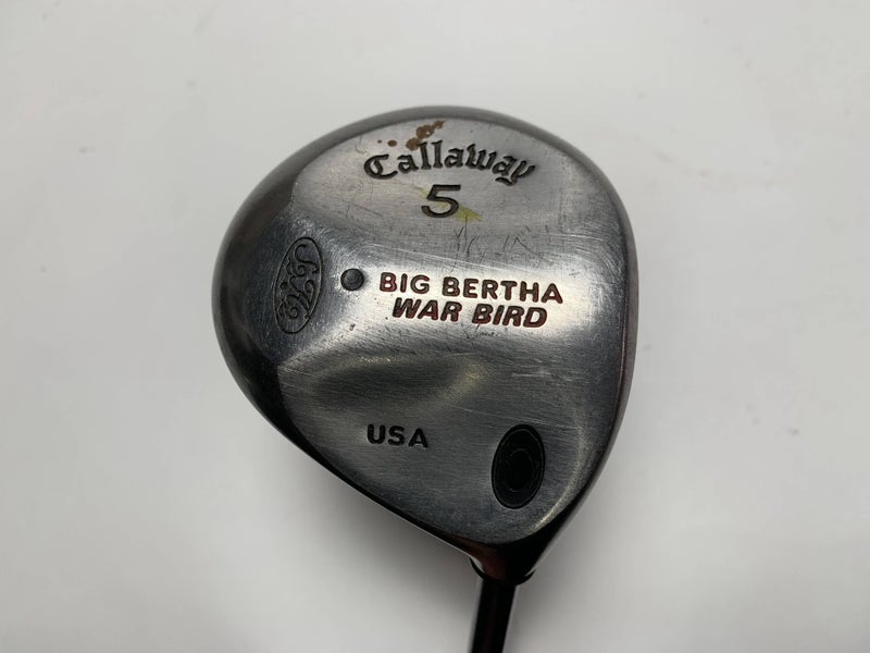 Callaway Big Bertha Warbird 5 Fairway Wood 18* RCH 90 Firm Graphite Mens RH