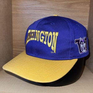 Vintage University Of Washington Huskies Hat Snapback Cap