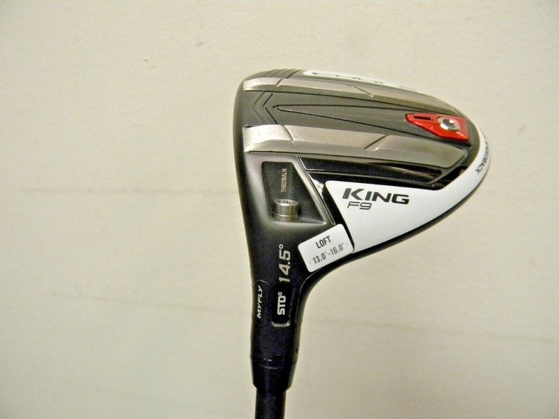 SUPER CLEAN COBRA KING F9 LEFT HAND FAIRWAY CLUB #3 14.5* MOTORE F3 6r REGULAR