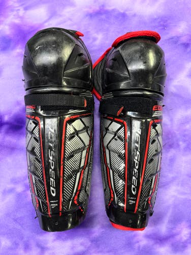 Junior CCM Jetspeed edge Shin Pads 12" (Used)