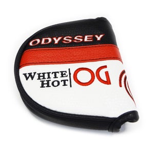 NEW Odyssey White Hot OG Heel Shafted Mallet Golf Putter Headcover