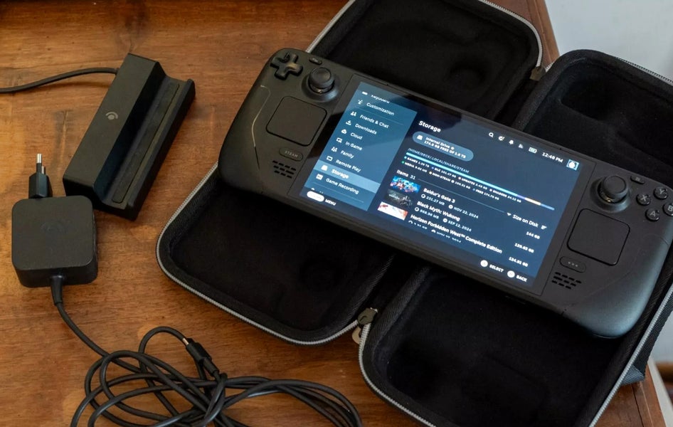 Steam Deck OLED Upgraded to 2TB SSD +