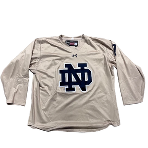 Notre Dame Practice Jersey - Used Pro Stock Size Large (Gold)