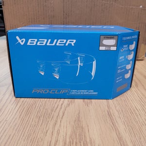 New Senior Bauer 2 Replacement Lens Pro Clip Visors