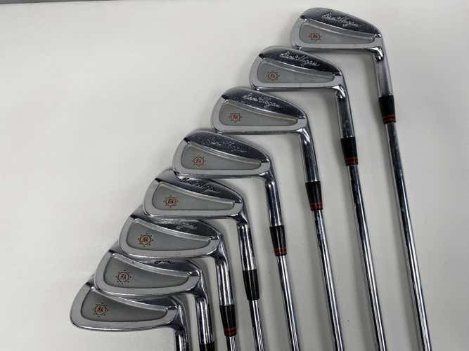 Ben Hogan Apex Plus Iron Set 3-PW Apex 4 Stiff Steel Mens RH Midsize Grips +1''