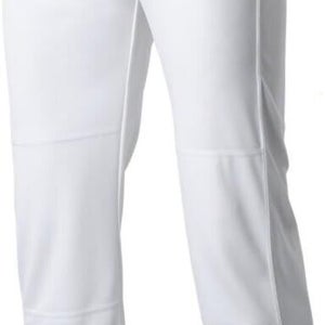 Russell Athletic Adult Mens 234RHMK Small White Loose Fit Baseball Pants New