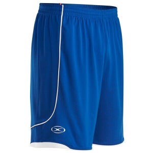 Xara Youth Womens Pacifica 2037 Large Royal Blue White Soccer Shorts NWT