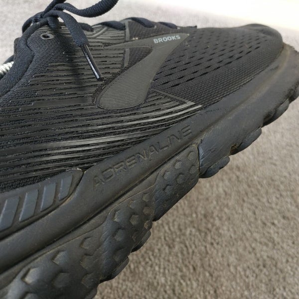 Brooks Adrenaline GTS 19  Mens 12 Road Running Shoes Low Top Black NO INSOLES