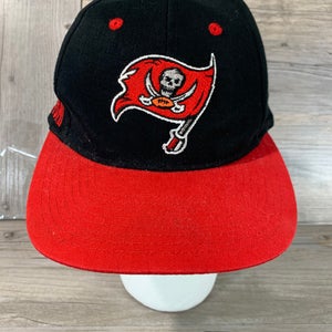 Vintage Twins Enterprise Tampa Bay Buccaneers Hat Snapback Black/red Wool Blend