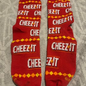 Cheez It Adult Large Crew Socks