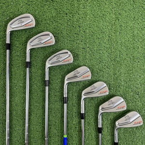 Cobra King Forged MB CB Combo Iron Set 4-PW NS Pro Modus Tour 105 Extra Stiff X
