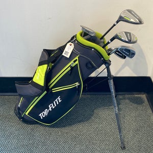 NEW Junior Top Flite Left Handed Complete Golf Set