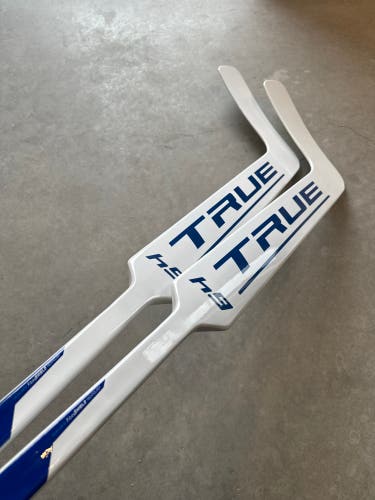 2 PACK Vancouver Canucks Senior True Regular 26" Paddle Pro Stock (New) Catalyst 9X3 Goalie Stick