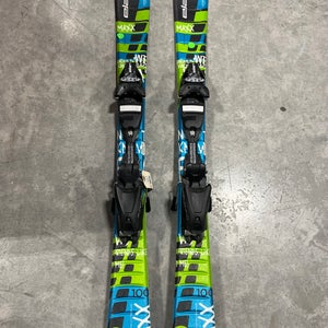 Kid's Elan MAXX 100 cm All Mountain Skis With Bindings (Used)