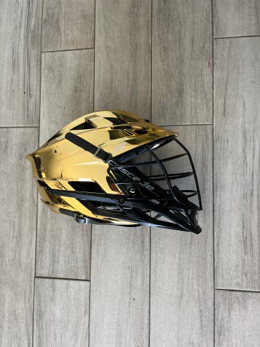 Men’s official game worn Purdue Lacrosse Cascade helmet