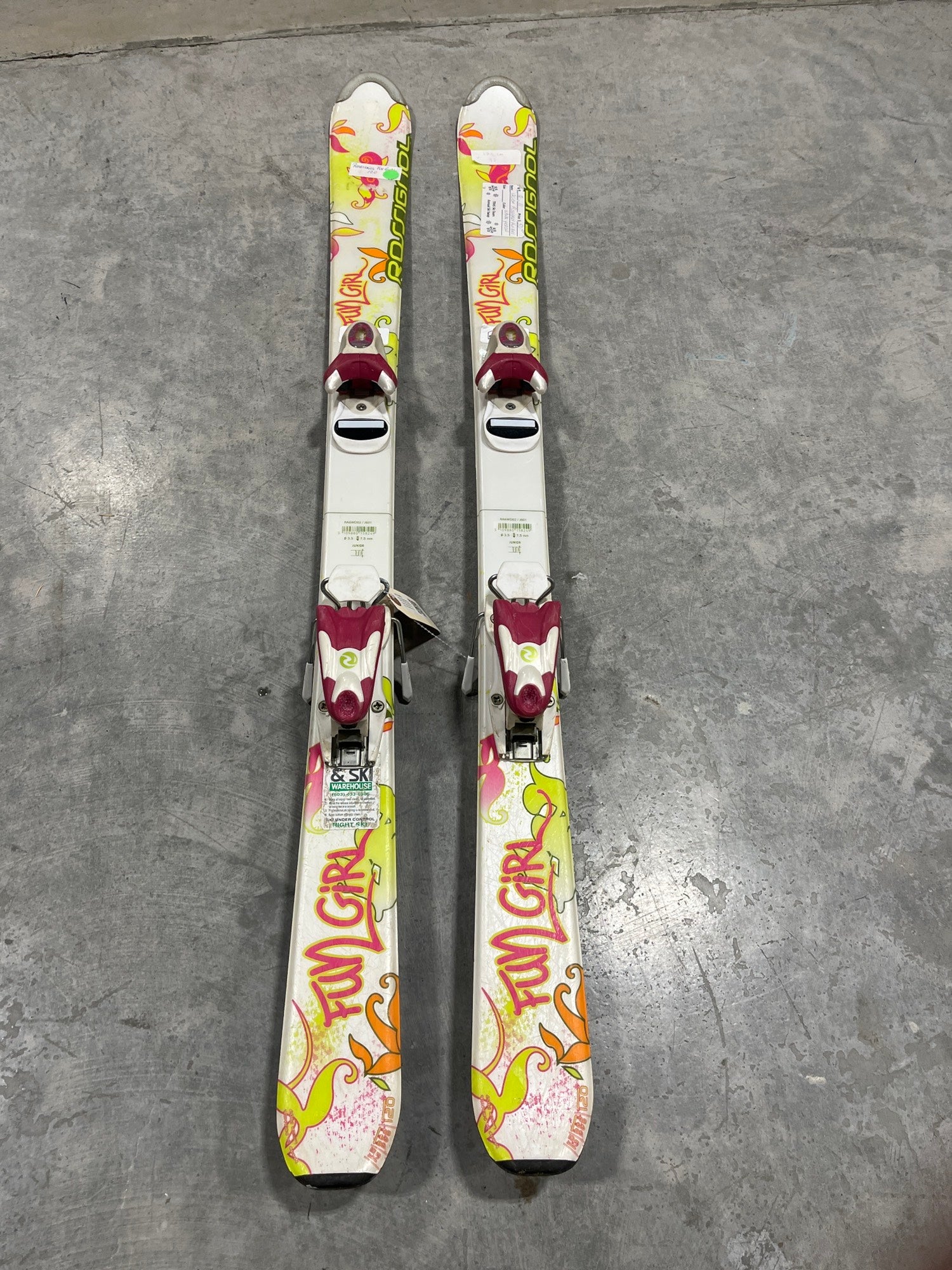 ロシニョール ファンガール 130cm スキー板 ガールズ ロシニョール