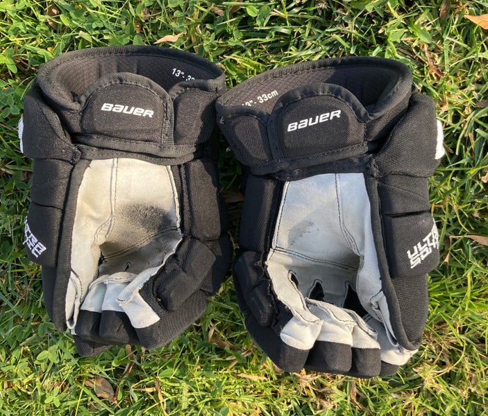 Senior Bauer Supreme Ultrasonic Gloves 13" | Pro Stock