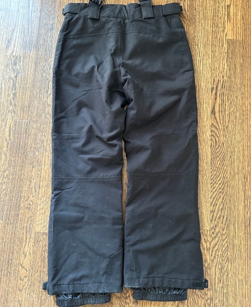 Black Unisex Youth Size 14 Karbon Ski Pants (Used)