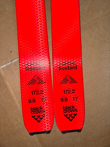 Used Unisex Black Crows 172 cm All Mountain Skis Without Bindings