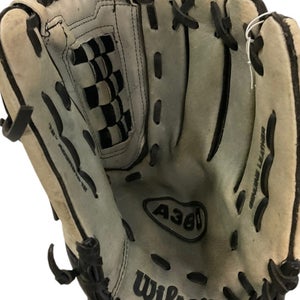 Wilson Right Hand Throw Infield A360 Baseball Glove 12" (Used)