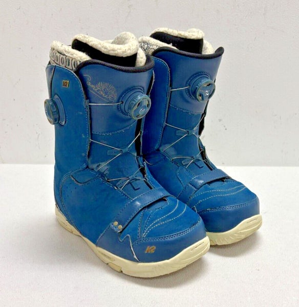 K2 Contour Dual Boa-Coiler Women's All-Mountain Snowboard Boots US 10 EU 42