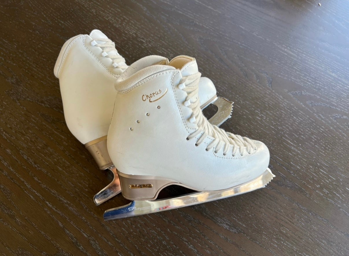 フィギュアスケート靴男の子用エデアのコーラスEder24.5cm エジがパターン スケート靴エデア コーラス 235