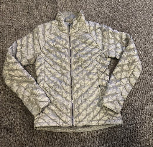 The North Face Light Gray Nano Puffer Jacket