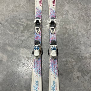 Kid's Volkl Chica 130 cm All Mountain Skis With Marker 4.5 Bindings (Used)