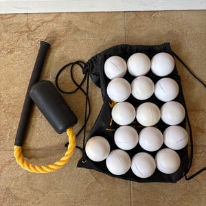 Rope bat with 16 smushballs