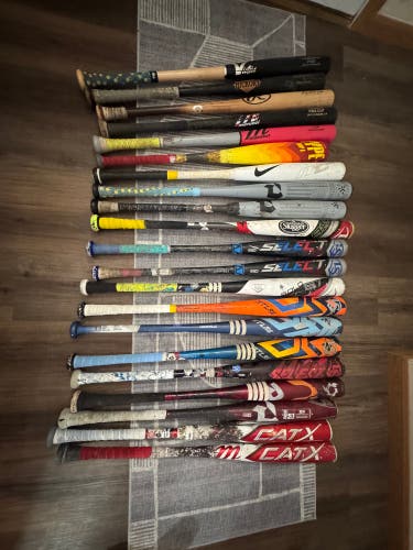 2012-2024 College and high school bats
