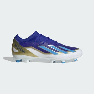 Adidas X Crazyfast Messi League ID0712 Boots Men's Blue FG Soccer Cleats LR3267